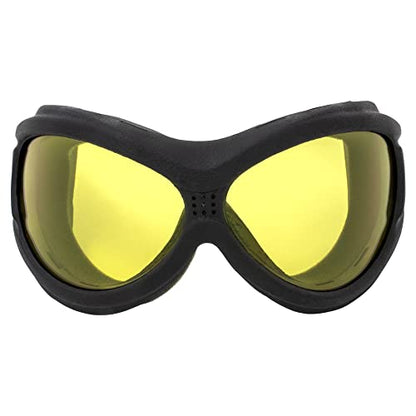 Global Vision Eyewear Big Ben Motorcycle Goggles Fit Over Most Glasses - color: Yellow
