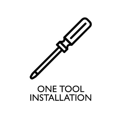 Design House 783340 Universal 6-Way Replacement Entry Latch Oil Rubbed Bronze - color: Oil Rubbed Bronze, size: Universal
