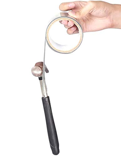 ACEBON Window Screen Repair Kit - 2"x80' Tape for Tears & Holes, Strong Adhesive Black Fiberglass Mesh - color: Black, size: 2in x 80in