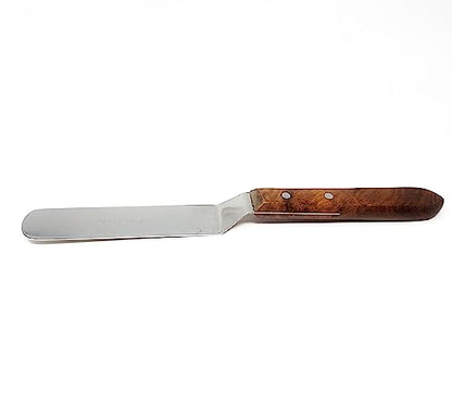 A2Z Scilab Brand Engineering Classic Offset Caulk Tooling Spatula, Stainless Steel (5 Inch Long Offset Blade) - style: 5 Inch Long Offset Blade