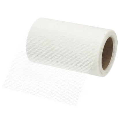 PATIKIL Drywall Repair Mesh Tape, 8 inch x 82 ft Fiberglass Repair Patch Self-Adhesive Dry Wall Joint Tape 9 Mesh Wall Hole Crack and Seam Patch, White - size: 8 inch x 82 Feet