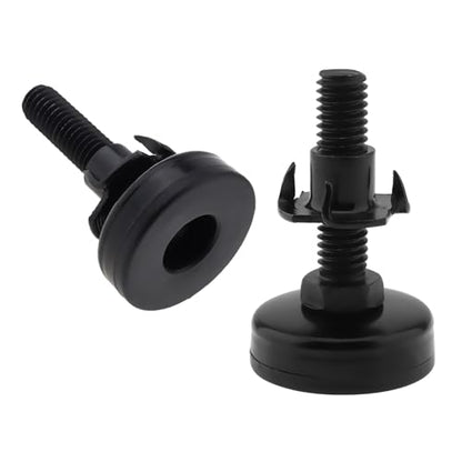 8 Packs Heavy Duty Adjustable Leveling Feet, Furniture Levelers, T-Nut Kit 3/8”-16 Thread, Furniture Leg Levelers for Table Chair Sofa Desk Cabinet,Supports 2640LBs