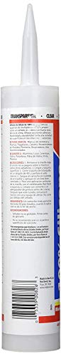 Red Devil 0826 100% Silicone Sealant Architectural Grade, 9.8 oz., clear - color: Clear, size: 9.8 oz, style: Pack of 1