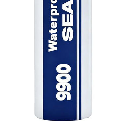 9900 Waterproof Silicone Instant Bond Flexible Sea Temperature Resistance UV-Resistant Adhesive for Roof RV Bathroom Concrete Construction Driveway Marine Window Industry Tile Floor - color: Clear