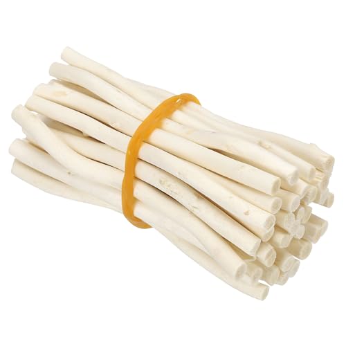 PATIKIL 36 Pcs 10cm Wood Log Sticks, Natural Wood Craft Sticks, Dried Wood Sticks Wooden Branches for DIY Crafts Accessory Decor Photo Props, White - color: White, size: 10 cm
