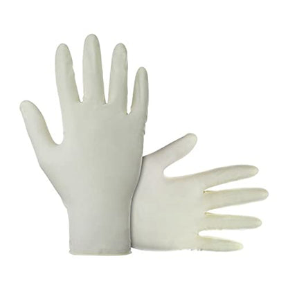 SAS Safety 650-1003 Dyna Grip Powder-Free Latex Disposable Glove, Large, 7 mil Thick (Pack of 100)