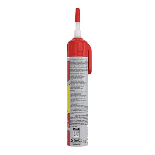 Flex Caulk, Waterproof & Weatherproof Hybrid Polymer Sealant, Strong, Paintable, Indoor, Outdoor, Bath, Shower, Sink, Window, Baseboards, Door, RV, Roof, Wood, Auto & Marine, Clear, 6.6 oz, 1-Pack - style: Clear, 6.6 oz, 1-Pack