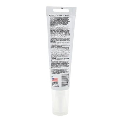 Red Devil 0785 Silicone Ultra 100% RTV Silicone Sealant, 2.8 oz. Tube, White, 1 Pack - color: White, size: 1 - Pack, style: 2.8 oz.