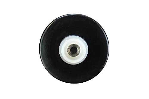 Shepherd Pack of 16 Self-Leveling Table Glides, 1/4" Threaded Stem with Adjustable Feet and Hardware, Eliminates Wobbling on Uneven Floors, Black - style: No Disc or Felt