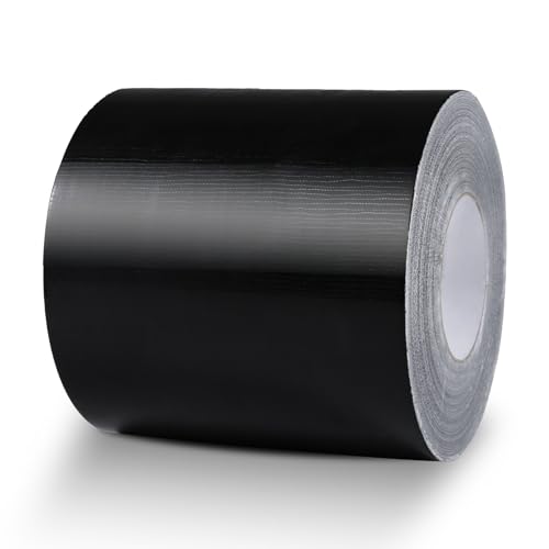 Outdoor Waterproof Repair Tape, Heavy Duty UV Proof Patch for RV, Awning, Tent, Tarp, Boat Cover and Fabric Repair, Black 6 in x 180 ft - size: 6 inches x 180 ft