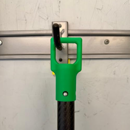 Heavy Duty Trimmer Attachment Hanger 4 Pack – Green – Wall Mount Hooks for Garage & Shed – Fits Ryobi, Toro, Homelite, Troy-Bilt, Badger, Masterforce Weed Eater, String Trimmer, Blower, Edger Tools - color: Green
