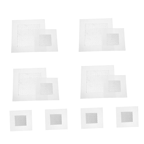 SHINEOFI 12-Piece Self-Adhesive Wall Repair Patches for Drywall Mesh Patch Kit Suitable for Wall Types Easy to Apply