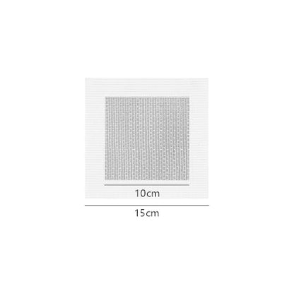 6pcs Drywall Repair Kit –4" x 4" Self-Adhesive Wall Patch，Fiberglass Mesh & Aluminum Metal Drywall Patch for Large Holes Sheetrock Ceiling & Plaster - size: 4 in