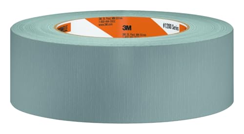 3M Pro Strength Duct Tape, 1.88 in x 60 yds, Professional-Grade Multi-Purpose Tape, Powerful Adhesive, Long-Lasting Bond, Ideal for Industrial & HVAC Use, Excellent Strength For Durability (1260-A)