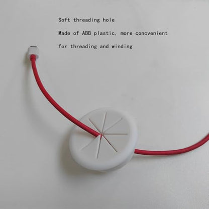 2 Pcs 2 Inch (50mm) Cable Grommet, Flexible Desk Hole Cover,Flexible Desk Grommet, Flexible Desk Grommets, Flexible Desk Cord Grommets, Flexible Desk Cable Grommet (White) - color: White
