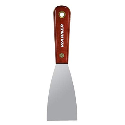 Warner 2" Flex Putty Knife, Carbon Steel Blade, Rosewood Series, 610 - size: 2 Inch, style: Flex