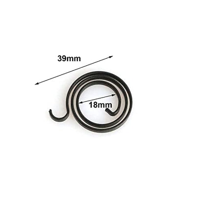 heyous 5pcs Torsion Return Springs Black Turn Replacement Spring for The Door Handle