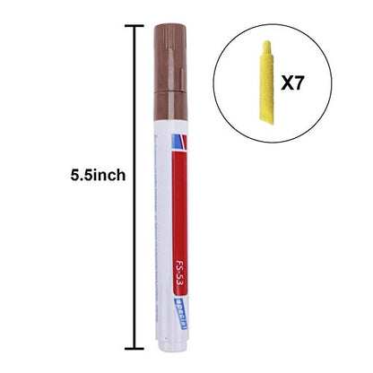 Grout Tile Pen Wood Scratch Covers Grout Restorer Renew Repair Marker for Tile Wall Floor Furniture Repair Painting Grain Pens