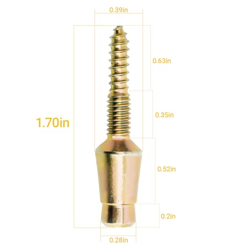 Door Hinges Security Screws,Door Hinge Security Pins,Door Hinge Screw -10 Pack