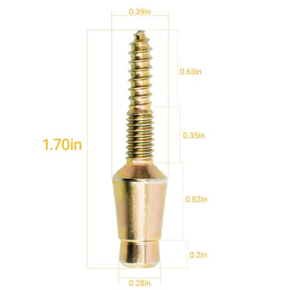 Door Hinges Security Screws,Door Hinge Security Pins,Door Hinge Screw -10 Pack