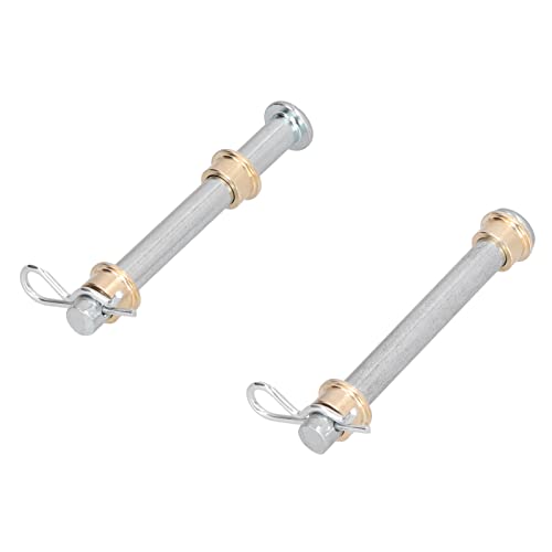 OUKENS Metal Door Hinge Pins Kit, Front Driver Side Door Hinge Pin Replacement Fitscreen Door Hinges Replacement for Ford Mustang 1994-2004, Includes 2 Pins 4 Bushings 2 Screws