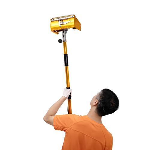 Professional Drywall Flat Finishing Box,9.8Inch Automatic Drywall Taping and Finishing Tool Set, Mud Compound Taping Tool, Quick Clean, knife Machine Suitable For Mud Skimming