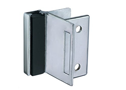 Harris Hardware TP5110-I Strike & Keeper Die Cast Zamac Chrome Plated Square Edge Partition with 1-1/4" Partition Thickness
