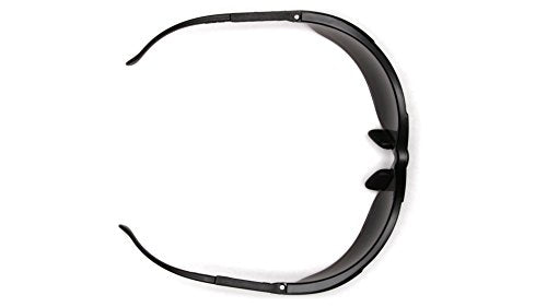 Pyramex Venture II Safety Eyewear, Indoor/Outdoor Mirror Anti-Fog Lens - color: Black Frame