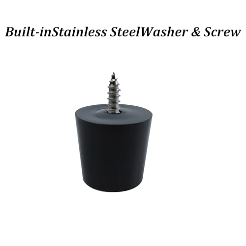 Rubber Cone-Shaped Machine Foot Shock-Absorbing pad, Instrument Chassis pad,Table and Chair Anti Slip Foot pad - size: 33*27*33