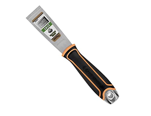 ROLLINGDOG 1.5 Inch Stiff Putty Knife - Stainless Steel Chisel Paint Scraper Tool for Wallpaper Stripping - color: 1.5" Putty Knife