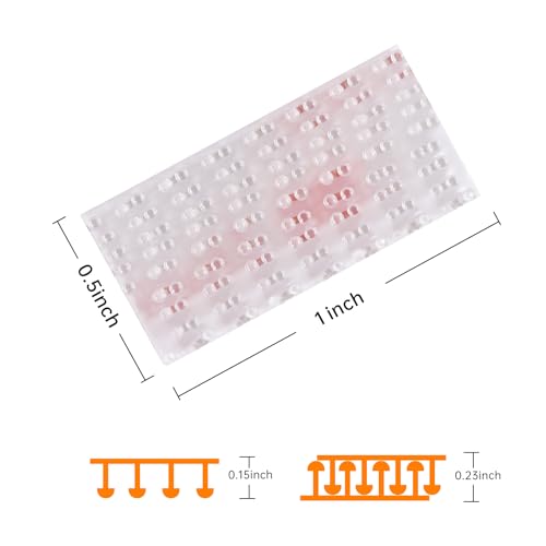 EZ Pass Mounting Strips with Adhesive for EZ Pass/iPass Illinois/Sunpass Cars Windshield Toll Transponder Holders | Sticky Replacement Double Sided Tape Sticker,4 Pieces|2 Sets