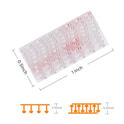 EZ Pass Mounting Strips with Adhesive for EZ Pass/iPass Illinois/Sunpass Cars Windshield Toll Transponder Holders | Sticky Replacement Double Sided Tape Sticker,4 Pieces|2 Sets