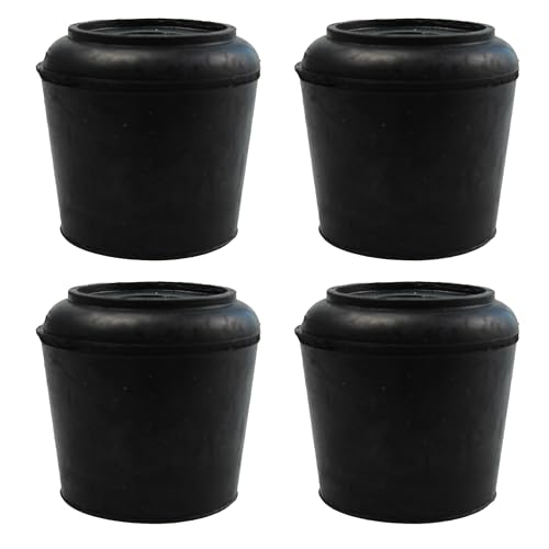 Rubber pad Circular Table Foot Cover Chair Foot Cover Silent Furniture Table and Chair Anti Slip Cover 38mm（1-1/2 inch） - size: 38mm-4pack