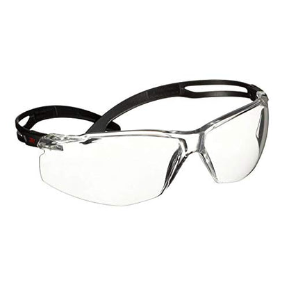 SecureFit 500 Series SF501SGAF-BLK, Black, Scotchgard Anti-Fog Coating, Clear AF-AS Lens