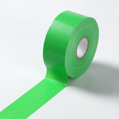 1.97" x 164‘ Seam Tape - Duct Tape Edge Tape Heavy Duty Multi-Purpose, Hand-Tearable, No Residue, Green, 1 Roll - color: Green, size: 1.97" x 164' 1Roll
