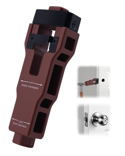 eZAKKA Door Latch Mortise Tool, Precision Scoring and Chiseling Door Latch Installation Kit Fits for 1-3/8’ or 1-3/4’ Thick Wooden Door, Door Latch Tool for Clean, Precise Professional Installation - color: Door Latch Mortise Tool