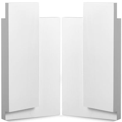 CroBlissful Pine Wood Door Frame Rot Repair Kit, 6-9/16" x 12" All-in-One Exterior Door Jamb Reinforcement Kit for Inward-Opening Doors & Window Sills, Durable Wetproof Paint, DIY Friendly - size: 6-9/16" W X 12" L