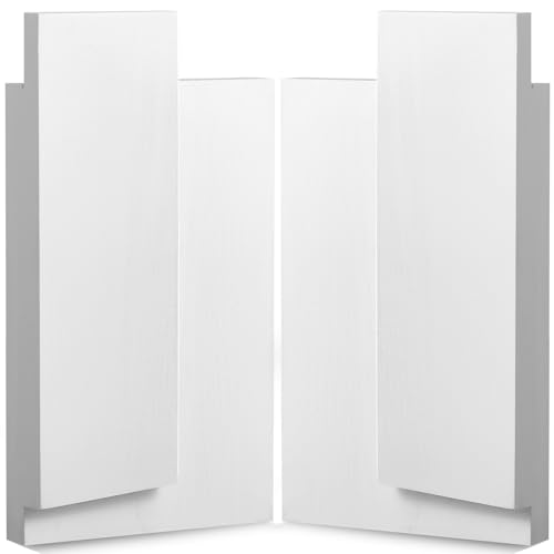 CroBlissful Pine Wood Door Frame Rot Repair Kit, 6-9/16" x 12" All-in-One Exterior Door Jamb Reinforcement Kit for Inward-Opening Doors & Window Sills, Durable Wetproof Paint, DIY Friendly - size: 6-9/16" W X 12" L