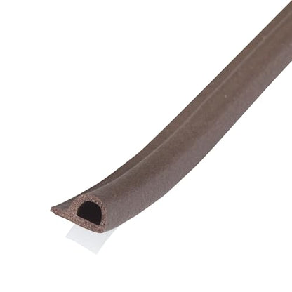 M-D Building Products 02550 7/32 in. x 3/8 in. x 17 ft. Brown Premium Rubber Window Seal for Small Gaps - color: Brown, size: 7/32 in. x 3/8 in.