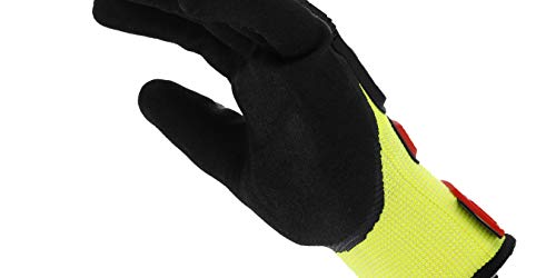 Mechanix Wear: M-Pact Knit CR3A3 Work Gloves (Large, Yellow/Black)
