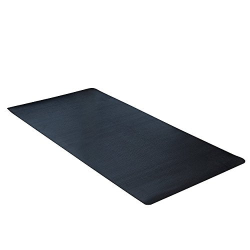 CLIMATEX Indoor/Outdoor Rubber Scraper Mat, 36 in. x 6﻿ ft., Black - size: 72"L x 36"W x 0.1"Th