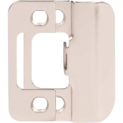 Stone Harbor Hardware Adjustable Strike Plate, Satin Nickel - color: Satin Nickel