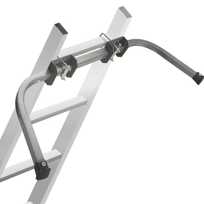 Rengue Ladder Stabilizer, Extension Ladder Standof for Roof Heavy Duty Wall Ladder Adjustable Accessory Safety Stability Easy Use 375 lbs Weight Ratin