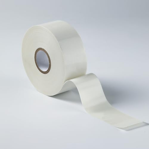 1.97" x 164‘ Seam Tape - Duct Tape Edge Tape Heavy Duty Multi-Purpose, Hand-Tearable, No Residue, White, 1 Roll - color: White, size: 1.97" x 164' 1Roll