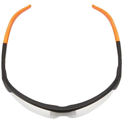 KLEIN TOOLS 60171 Safety Glasses, PPE Protective Eyewear with Semi Frame, Scratch Resistant and Anti-Fog, Clear Lens, 2-Pack - color: Clear Lens, size: 2 Pack