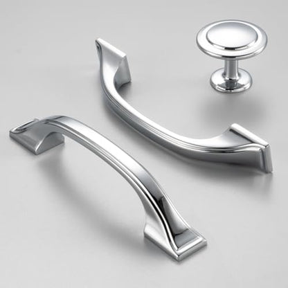 Polished Chrome Cabinet Knobs Chrome Drawer Knobs, 10 Pack 1-1/4 Inch, 8222 Round Single Hole Cabinet Pulls for Kitchen Cabinets Drawers Bedroom Dresser Cupboard Bathroom Vanity - color: Polished Chrome, size: 1-1/4 Inches, style: 10 Pack Round Knob