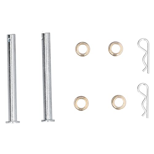 OUKENS Metal Door Hinge Pins Kit, Front Driver Side Door Hinge Pin Replacement Fitscreen Door Hinges Replacement for Ford Mustang 1994-2004, Includes 2 Pins 4 Bushings 2 Screws