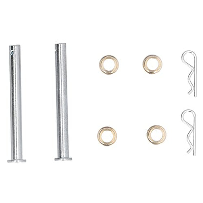 OUKENS Metal Door Hinge Pins Kit, Front Driver Side Door Hinge Pin Replacement Fitscreen Door Hinges Replacement for Ford Mustang 1994-2004, Includes 2 Pins 4 Bushings 2 Screws