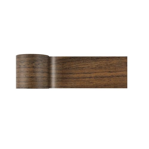 SagaSave 2.24 Inch x 15Ft Woodgrain Patterned Duct Tape, Multi-Purpose Self Adhensive Waterproof Repair Tape for Furniture Door Floor Table and Chair (Dark Brown) - color: Dark Brown