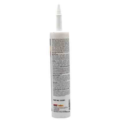 Dynatex 143381 Industrial Grade Silicone Sealant, Clear, Marine Caulk, 300ml Cartridge - Bonds, Seals, Protects - Waterproof, Weatherproof, Thermally and Electrically Insulating, Permanently Flexible